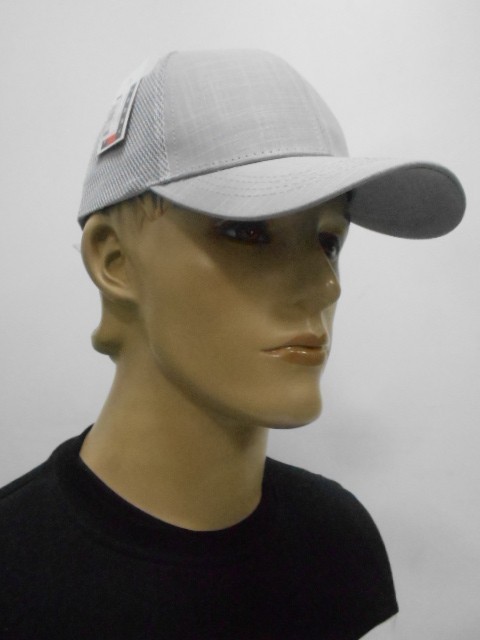  Бейсболка лён+сетка