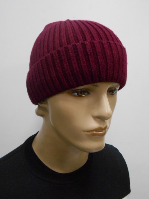  Шапка муж с отворотом