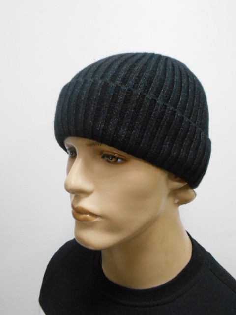  Шапка муж с отворотом