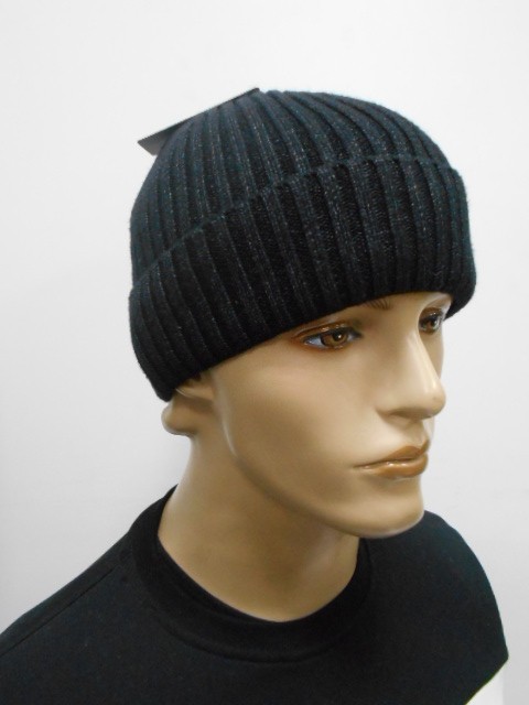  Шапка муж с отворотом