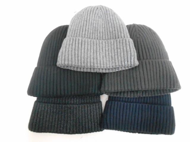  Шапка муж с отворотом