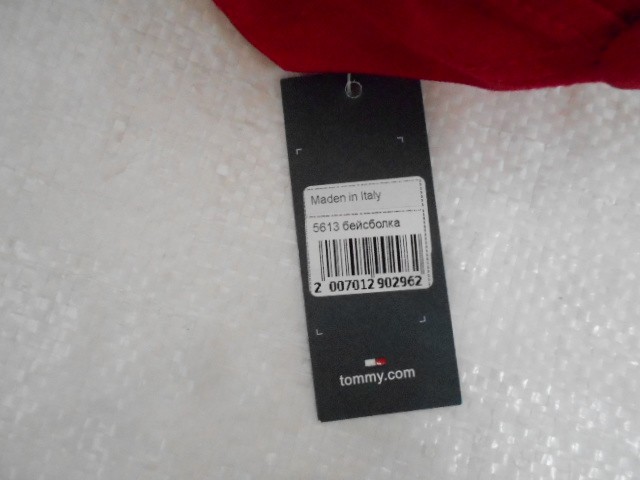  Бейсболка Tommy