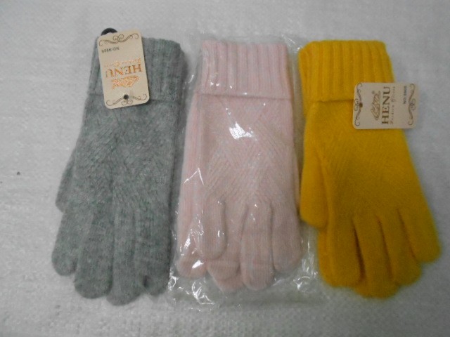   Перчатки жен. ангора+шерсть 