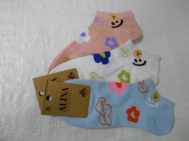  Носки жен.короткие