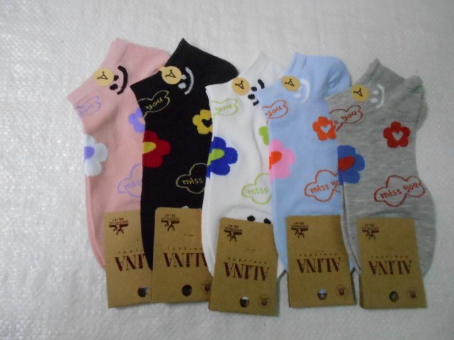  Носки жен.короткие