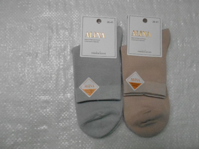  Носки жен.в сетку