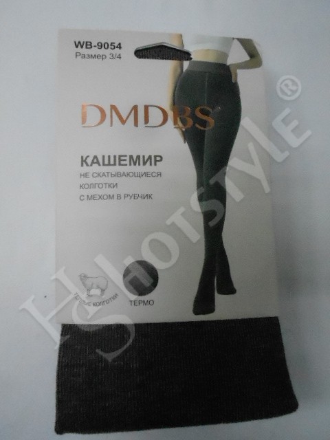  Колготки кашемир в рубчик