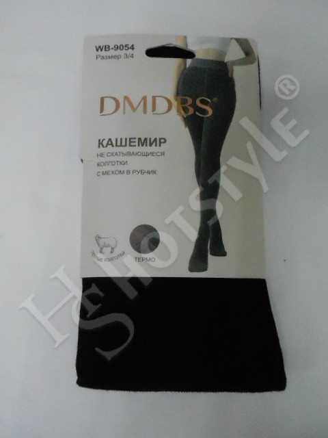  Колготки кашемир в рубчик