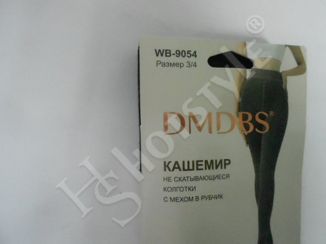  Колготки кашемир в рубчик