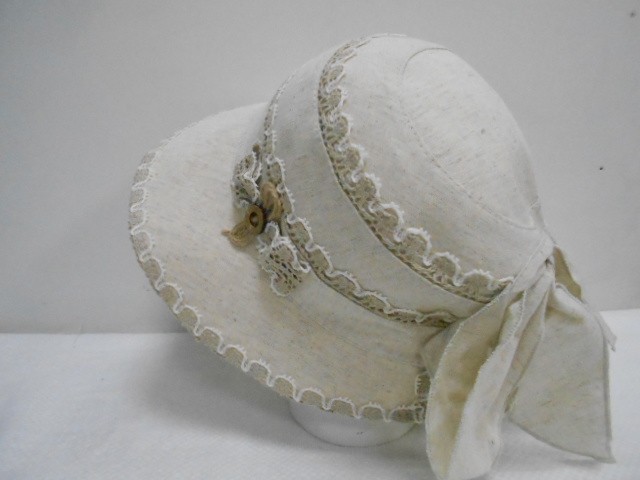  Шляпа лён