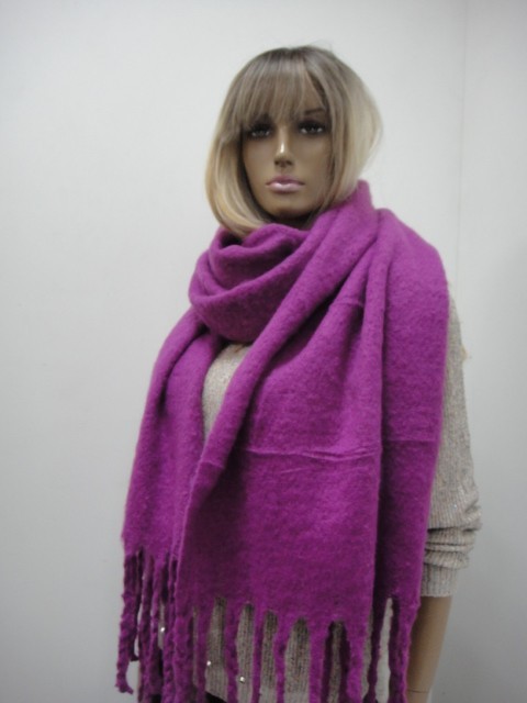  Однотон. шарф кашемир