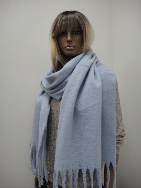  Однотон. шарф кашемир
