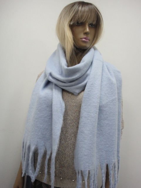  Однотон. шарф кашемир