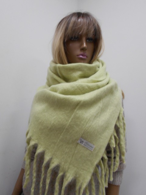  Однотон. шарф кашемир