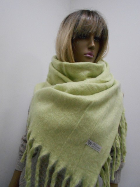  Однотон. шарф кашемир