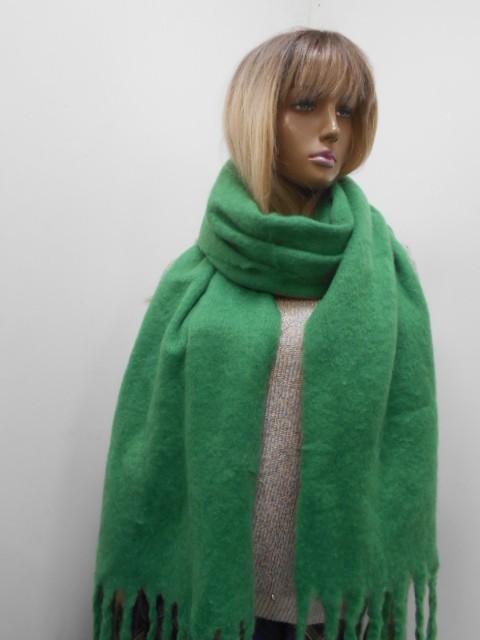  Однотон. шарф кашемир