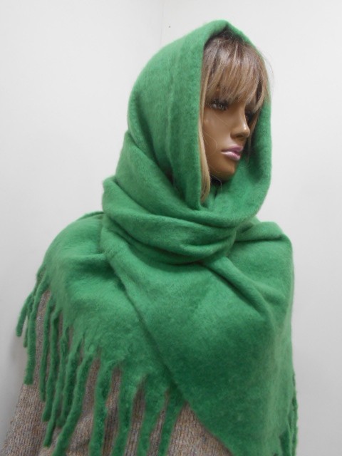  Однотон. шарф кашемир