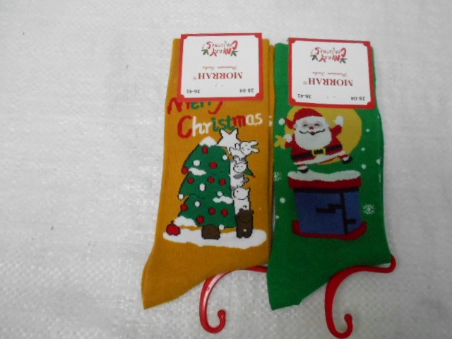  Носки жен. Новогодние