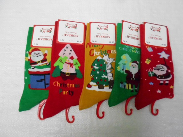  Носки жен. Новогодние