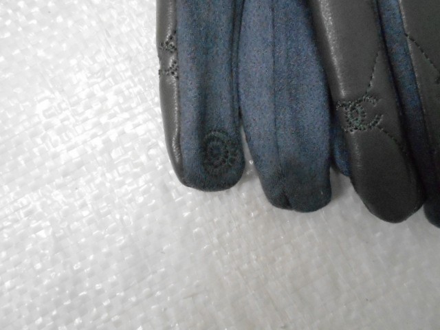   перчатки жен.1/2 натур.кожа 