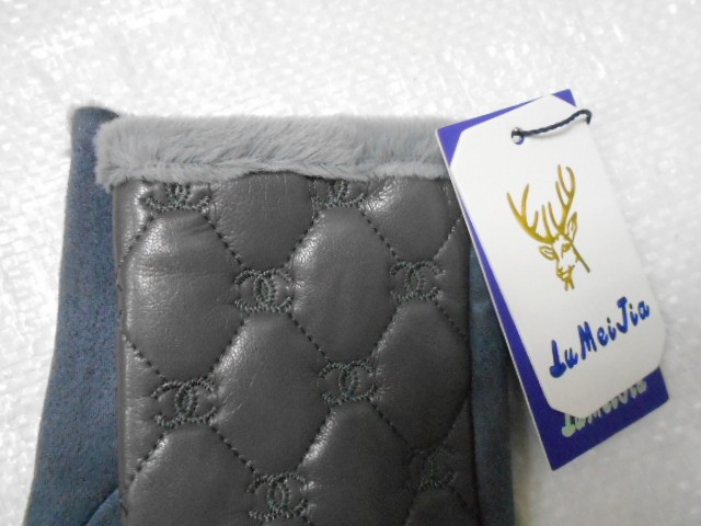   перчатки жен.1/2 натур.кожа 