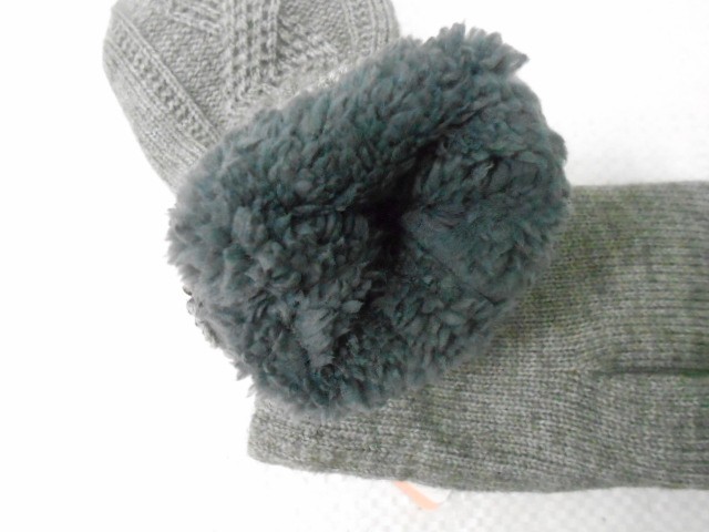  Варежки жен. косичка