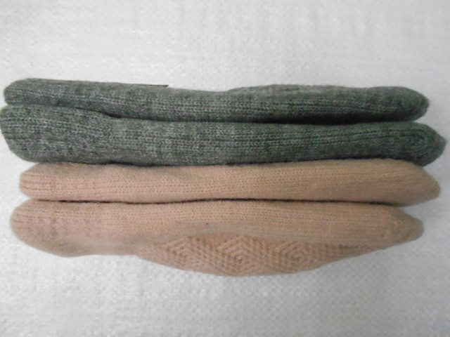  Варежки жен. косичка