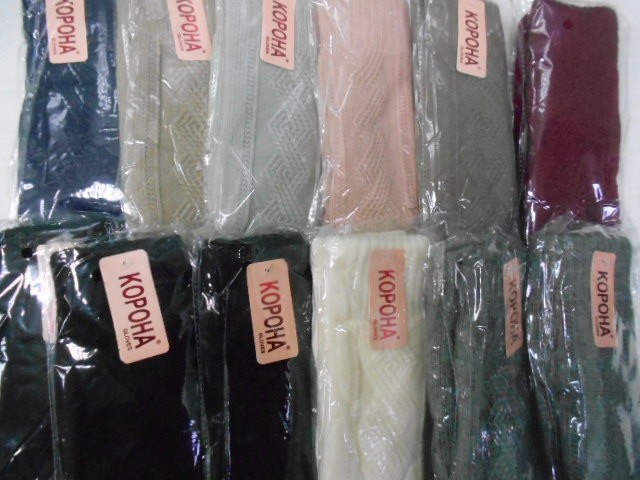  Варежки жен. косичка