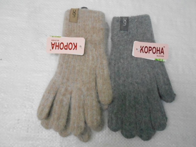   Перчатки жен. ангора+шерсть