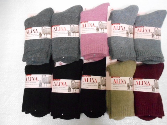  Носки жен. ангора+верб.шерсть