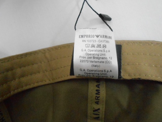  Бейсболка Armani