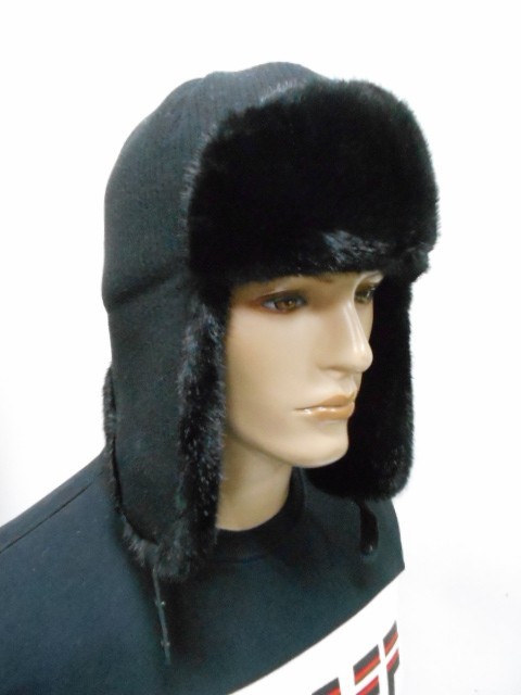  Ушанка муж. коттон+шерсть