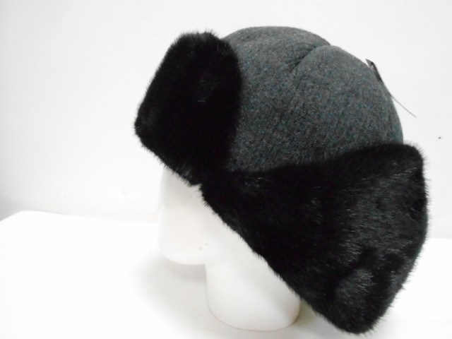  Ушанка муж. коттон+шерсть