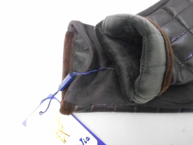   перчатки жен.1/2 натур.кожа