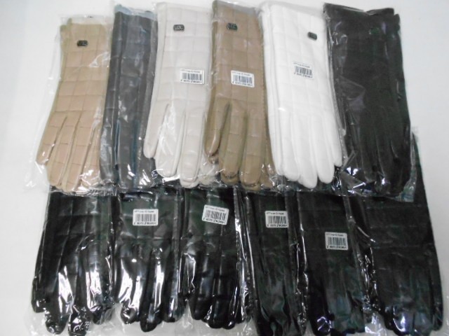   перчатки жен.1/2 натур.кожа