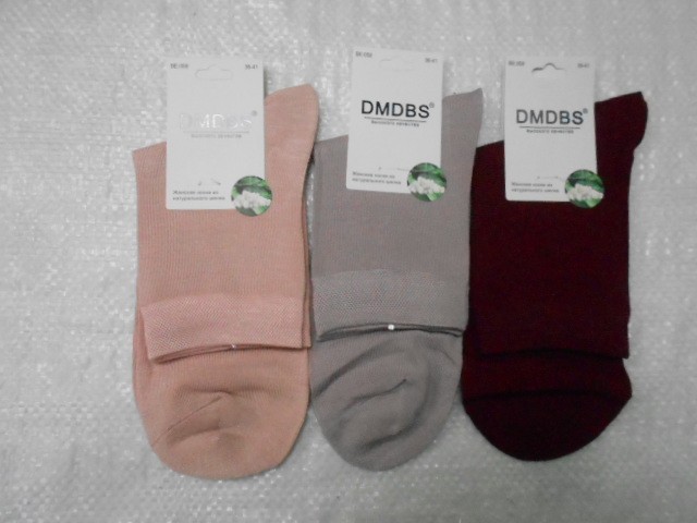   Носки жен. шёлк 