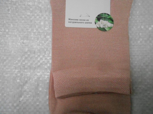   Носки жен. шёлк 