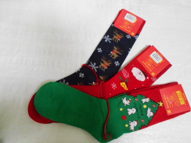  Носки жен. Новогодние