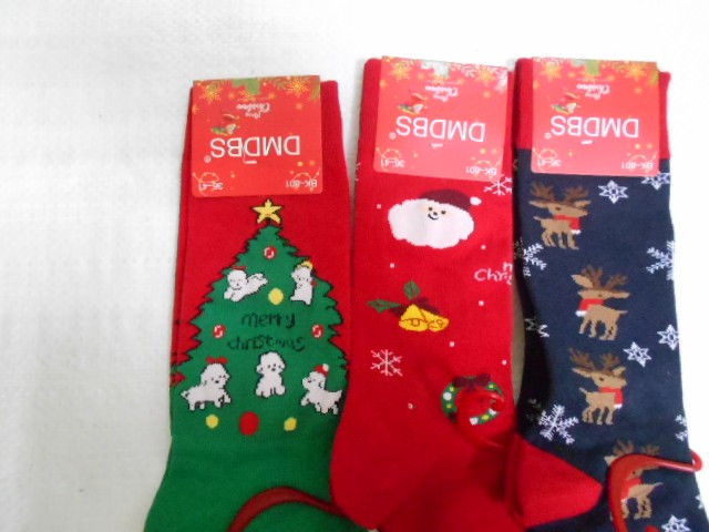  Носки жен. Новогодние