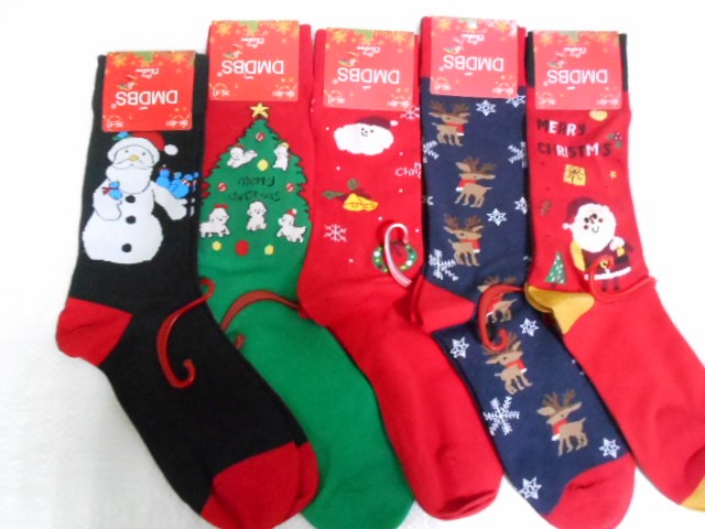  Носки жен. Новогодние