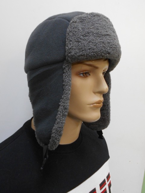  Ушанка коттон+барашек 