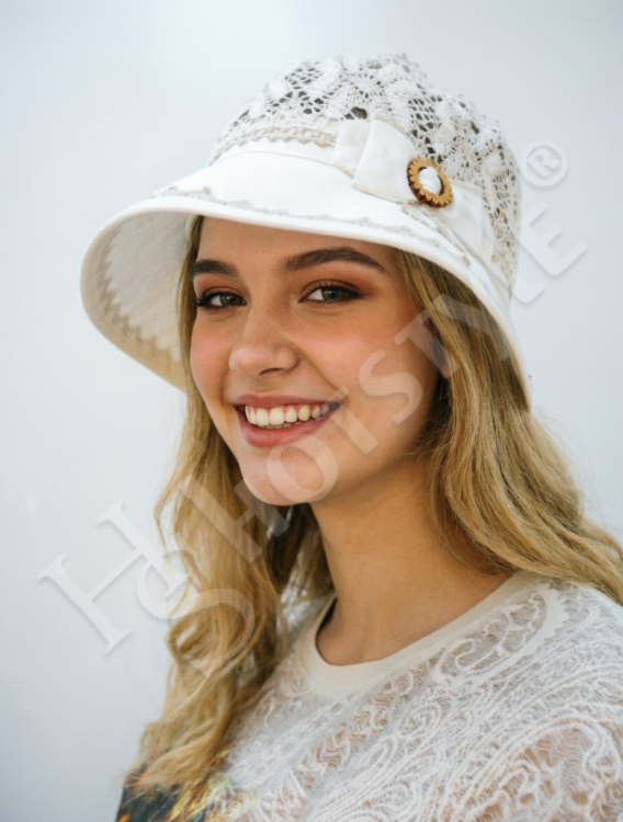  Шляпа лён