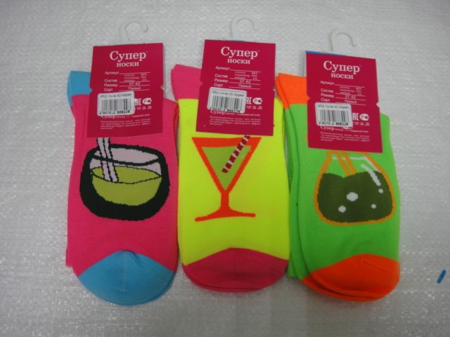  Носки авокадо светящиеся