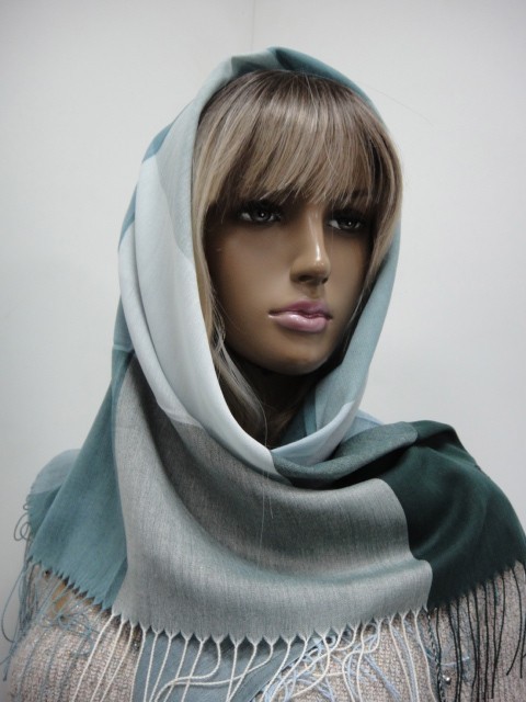  Крупная клетка платок