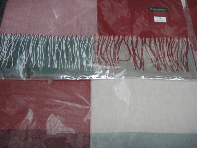  Крупная клетка платок