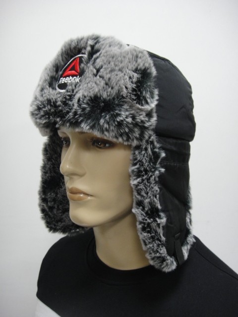  Ушанка плащёвка+мех