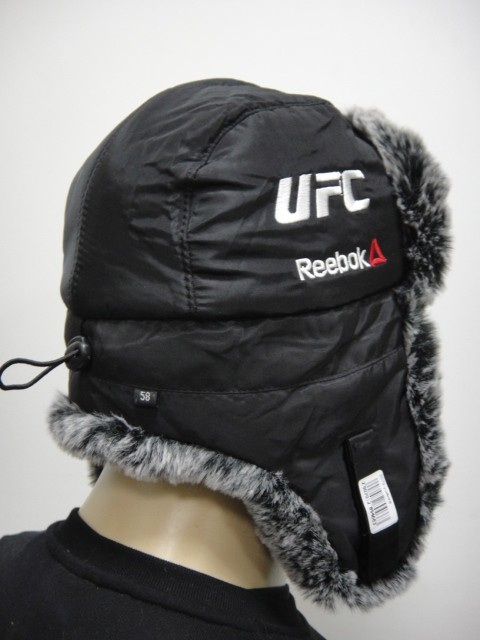  Ушанка плащёвка+мех