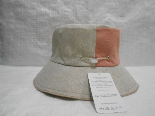  Панама лён 2-х цвет