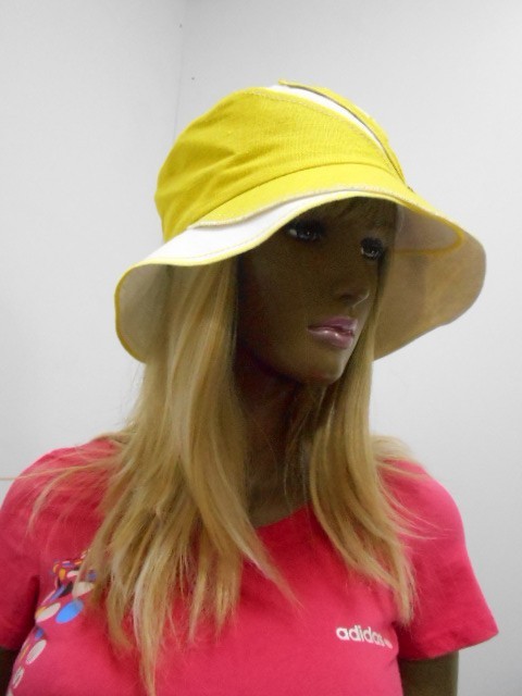  Панама лён 2-х цвет