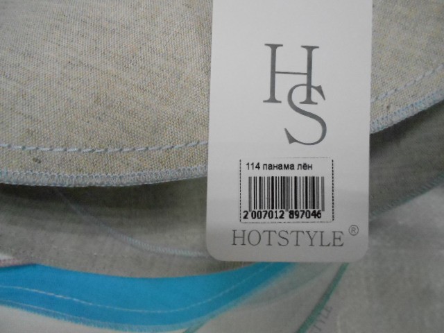  Панама лён 2-х цвет